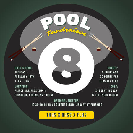THHS x QHSS x FLHS Pool Fundraiser