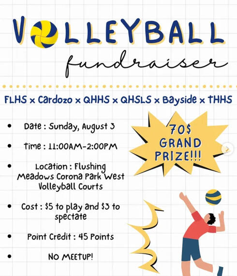 THHS x QHSS x FLHS Pool Fundraiser